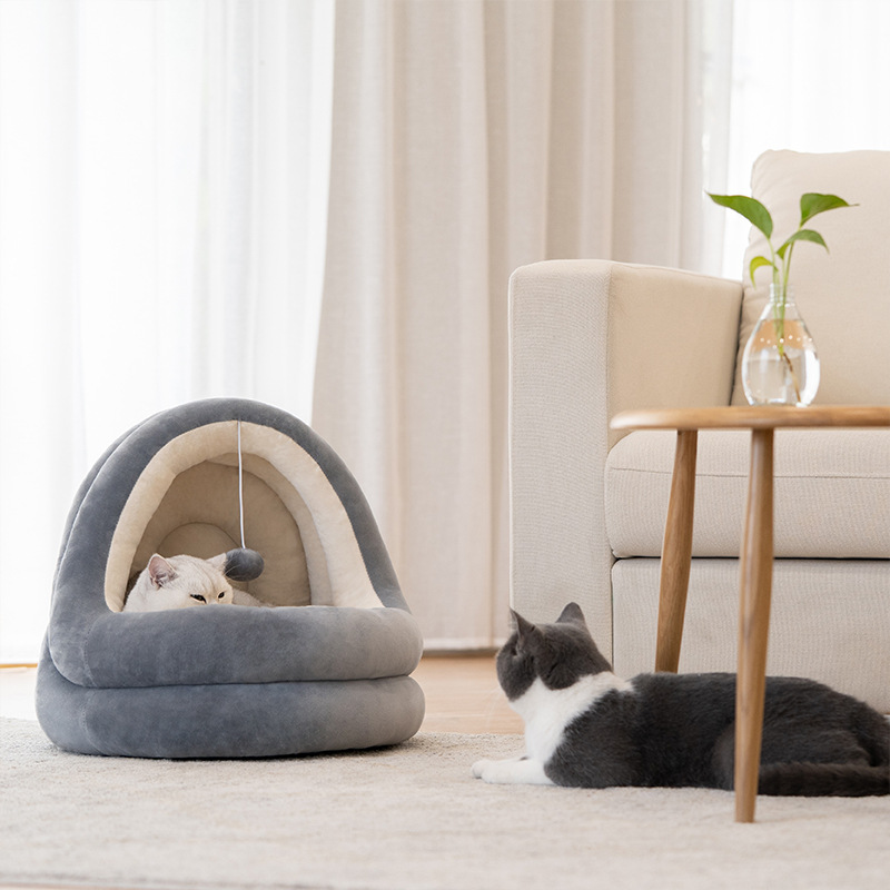 Cozy Luxury Cat Cave - Chic a Paws
