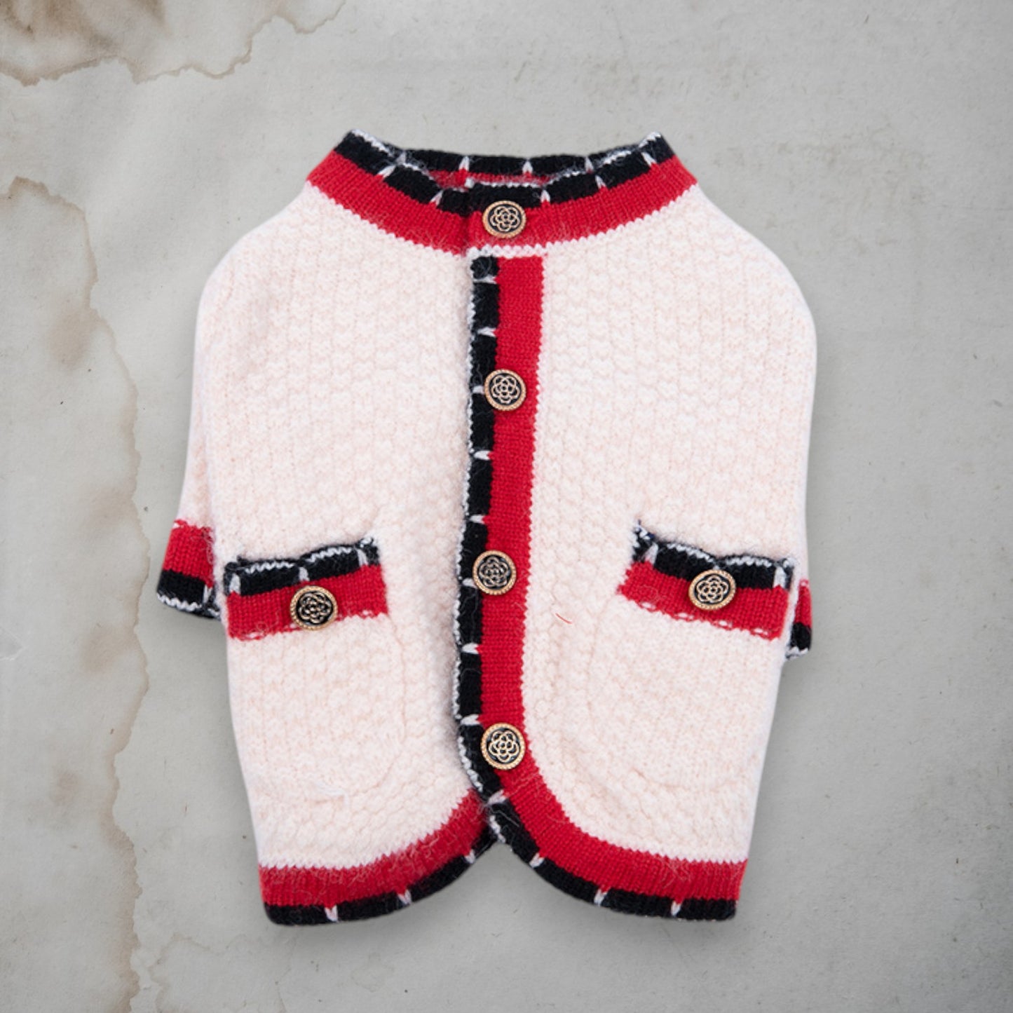 Pawfect Chic Knit Sweater